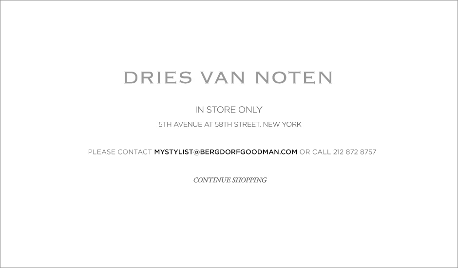 dries van noten shop
