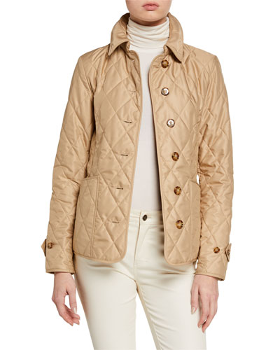 burberry cotswold quilted barn jacket