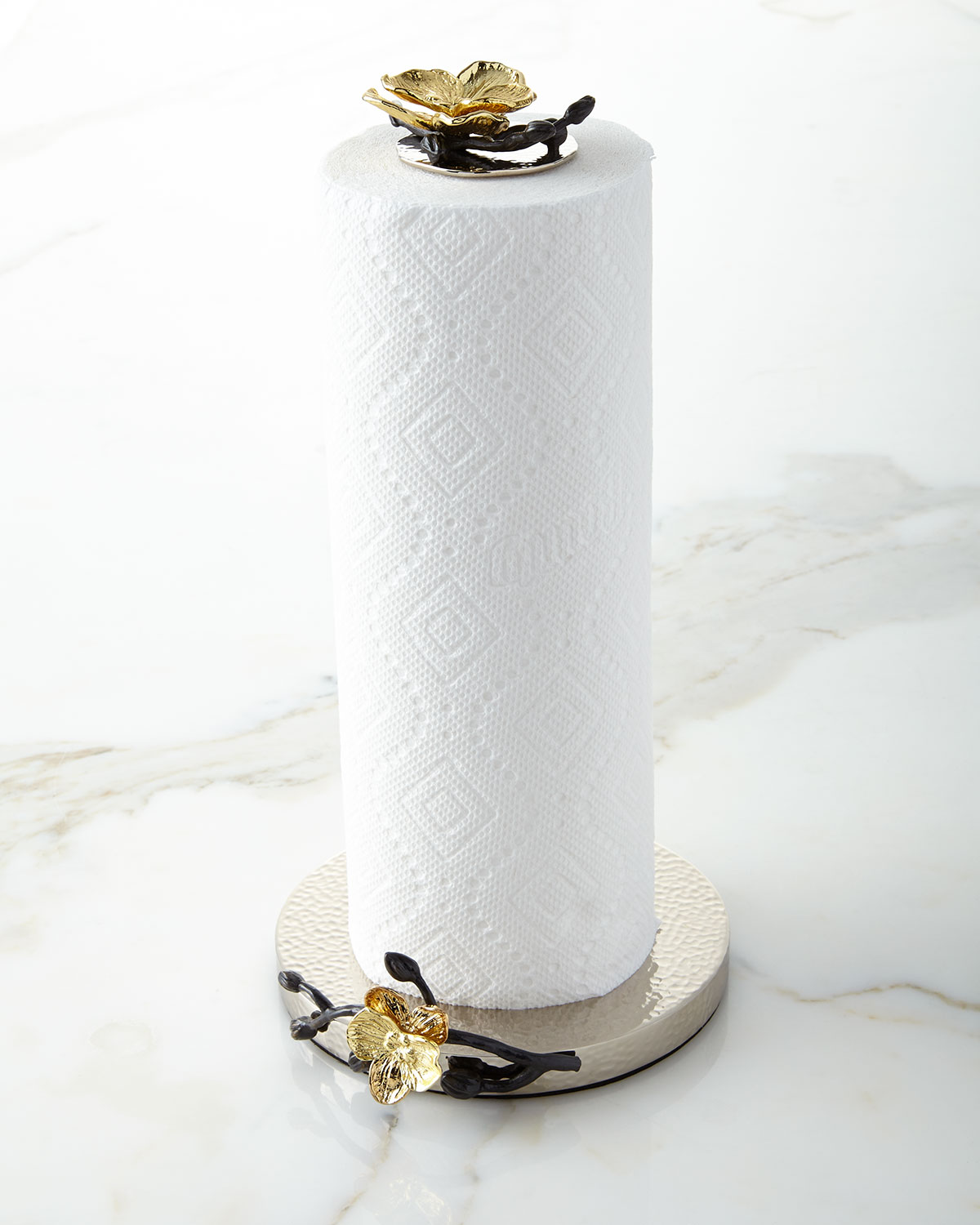 Shop Michael Aram Gold Orchid Paper Towel Holder